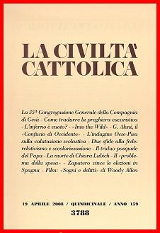 La Civilt cattolica Il programma Senato della Repubblica